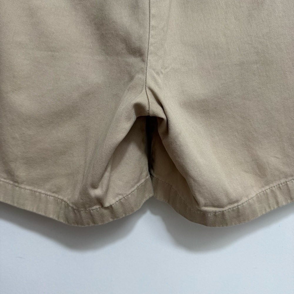 J. Crew Factory 7” Classic Chino Shorts Women Size 8 Khaki Uniform Preppy - Picture 8 of 11